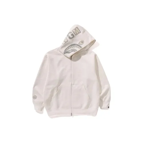 A BATHING APE Куртки Пальто Унисекс Белый