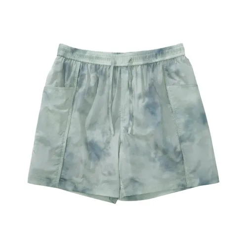 NOTHOMME x Quiksilver Monterest Shun Time Wilderness Повседневные шорты Унисекс Океанический Бирюзовый