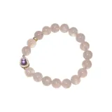 Браслет с бусинами "Ветер-Catching" (Светло-розовый)