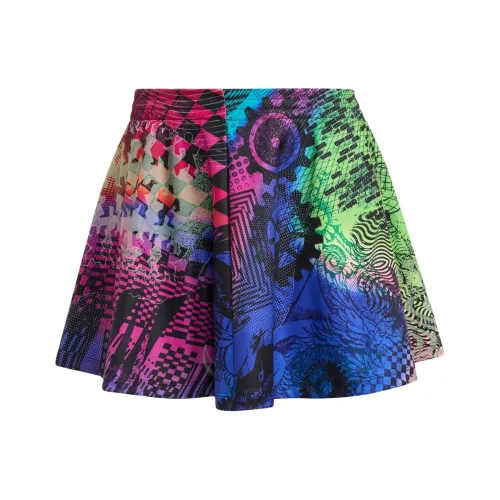 Adidas JEREMY SCOTT Collaboration SS25 Повседневные короткие юбки Женские