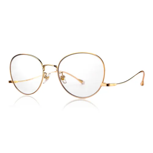 VEGOOS Нержавеющая сталь β-титан Нерегулярная форма Оправы для очков Унисекс