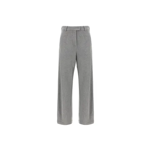 Brunello Cucinelli Серебряные Женские Повседневные Брюки