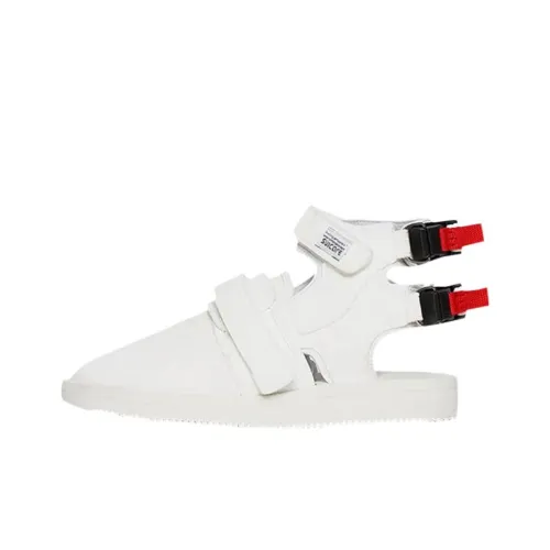 Кипарис Haircalf x Suicoke John Elliott MID Топ Повседневная обувь Мужской Белый