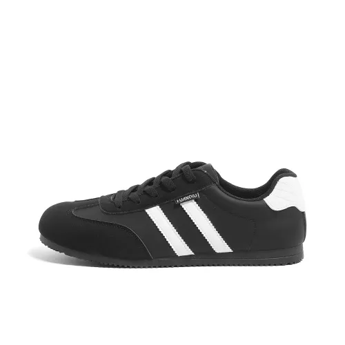 HUANQIU Износостойкий и Легкий Низкий Топ Повседневная Обувь Мужская Черная