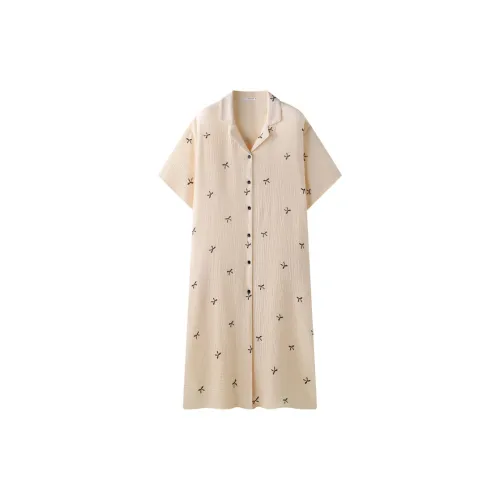 MEITENG Абрикос Q25477 Женские Женские Ночные сорочки