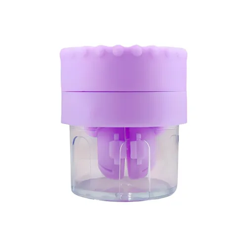 ZHENZI Контактные линзы Washer Ручной Вращающийся Контактные линзы Очиститель Контактные линзы Хранение Коробка Портативный