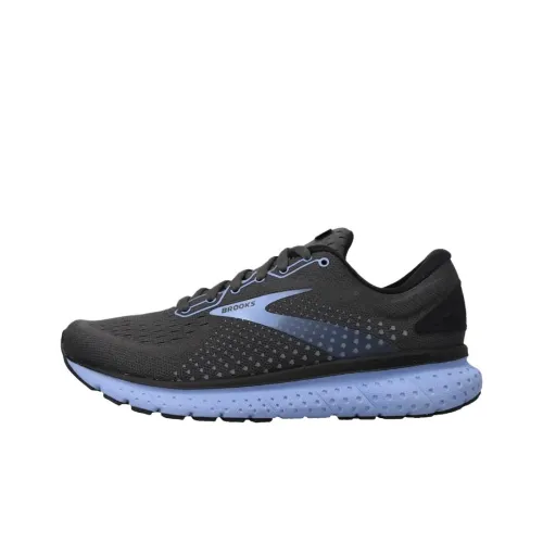 Brooks Glycerin 18 Устойчивые к истиранию Низкие Беговые кроссовки Женские Черные Синие