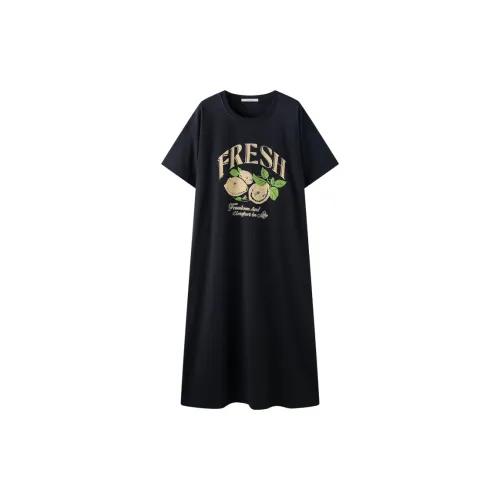 MEITENG Черный Q25474 Женские Женские Ночные сорочки