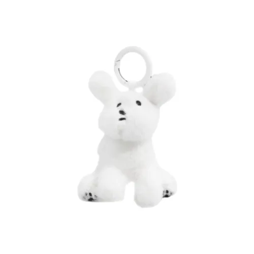 The Green Party Cartoon Cute Messy Щенок Куклы Плюшевый Брелок 10 см Рекомендуемая высота