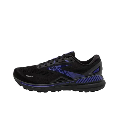 Brooks Adrenaline GTS 23 Устойчивые к истиранию Низкие Беговые кроссовки Мужские Черные