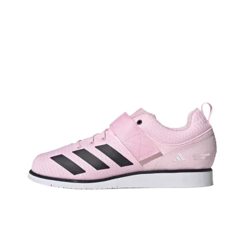 Adidas POWERLIFT 5 Low Топ Тренировочные Кроссовки Унисекс Прозрачно-Розовые