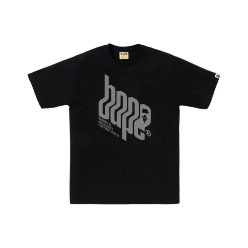 A BATHING APE T-Shirt Мужской Черный