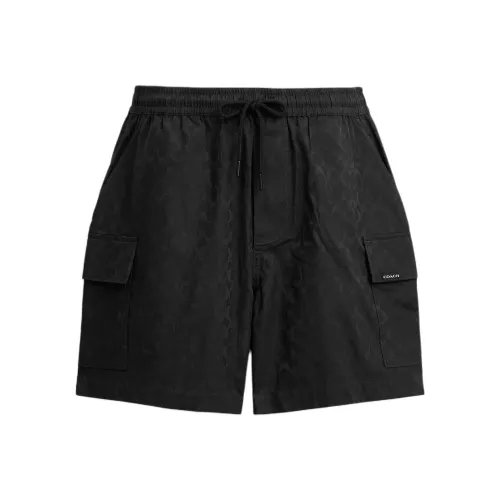 COACH Черные Мужские Повседневные Шорты