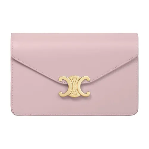 CELINE Margo Телячья кожа Одно плечо Клатч Женские Розовый
