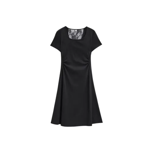 Love To Serve Короткий рукав Платье Женское