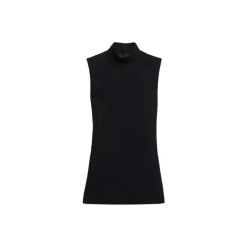 CELINE Без рукавов Платье Женское Черное