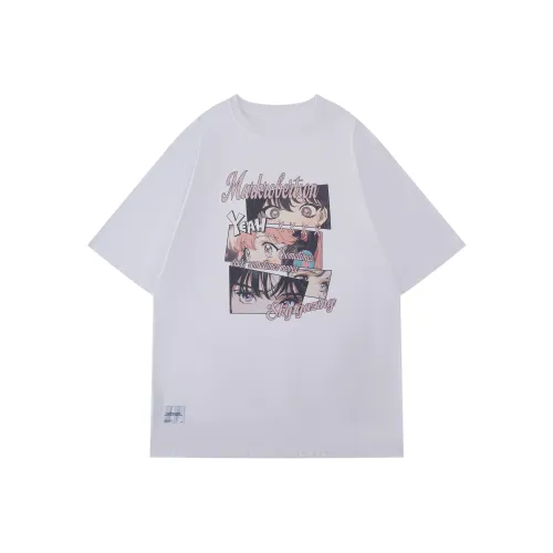 MARK ROBERTSON Летняя рубашка с круглым вырезом унисекс