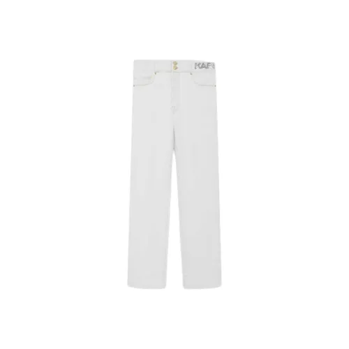KARL LAGERFELD / Karl Lagerfeld Jeans Белый Женские Джинсы