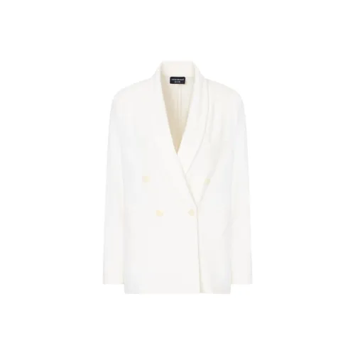 EMPORIO ARMANI Бизнес-костюм Куртка Женская Белая