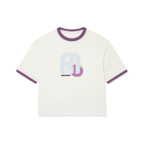 QIAODAN Навес Белый Kids T Рубашки