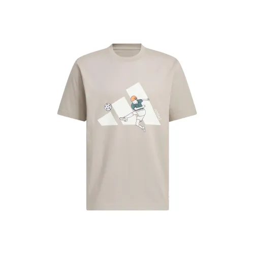 Adidas Football Спортивная графическая футболка T-Shirt Мужская
