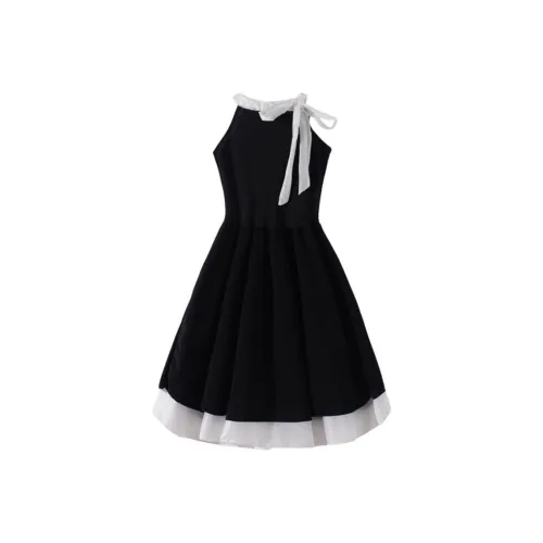 BIFH Черные Женские Платья без рукавов