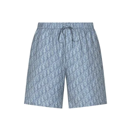 DIOR Blue Men's Casual Shorts DIOR Синие Мужские Повседневные Шорты