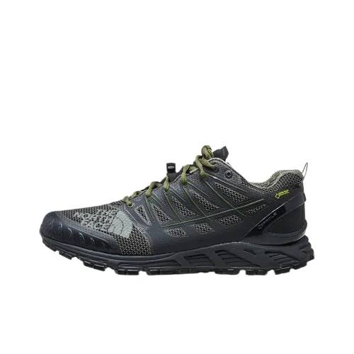 The North Face Ultra Endurance II Low Топ Беговые кроссовки Мужские Черные Зеленые
