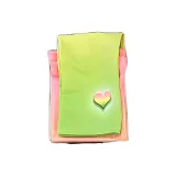 Розовый и зеленый градиентный любовь