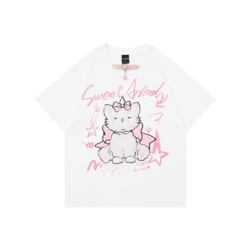 XIAOLIZI Белые Женские Футболки