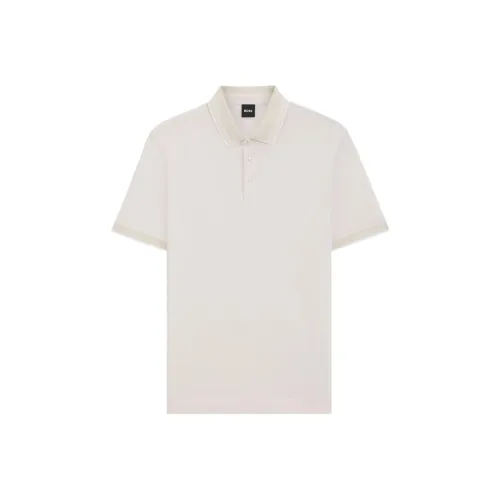 Hugo Boss Поло Мужское Экрю