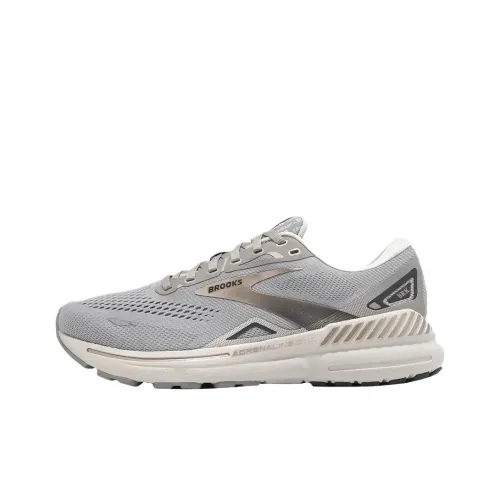Brooks Adrenaline GTS 23 Устойчивые к истиранию Низкие Беговые кроссовки Мужские Серые