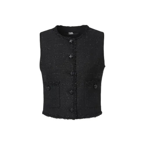 Karl Lagerfeld Жилет Женские Черный