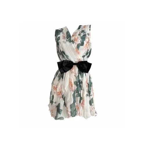 TIBINB Без рукавов Платье Женское