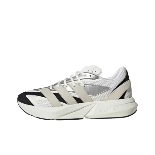 Adidas LIGHTBLAZE Low Топ Повседневные Беговые Кроссовки Мужские Облачный Белый Серый Белый Металл Серебряный