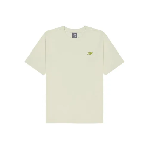 New Balance совместный бренд Светлый Бежевый Мужская T-рубашка
