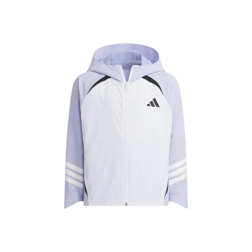 Adidas Светло-синий Kids Куртки