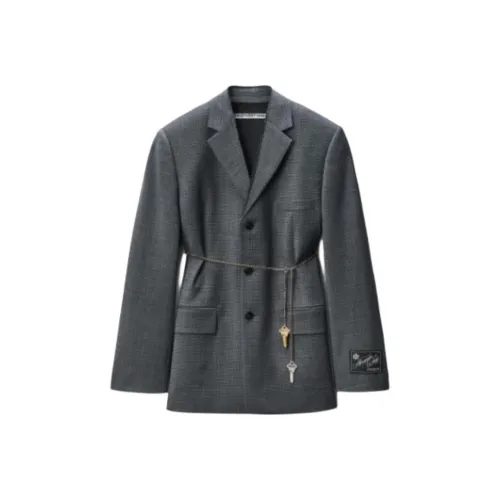 Alexander Wang FW25 Бизнес-костюм женский серый