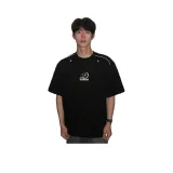 Чёрный [250 г, плотный, 100% хлопок]