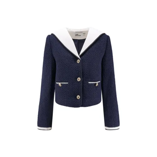 Self Портрет Куртки Пальто Женские Blue