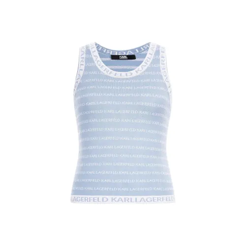 KARL LAGERFELD SS25 Майка Женская Светло-Синяя