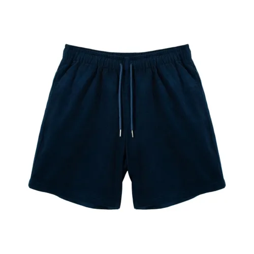 ASEDE Темно-синие Унисекс Повседневные шорты