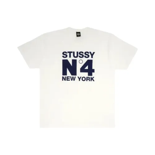 Stussy Белая Мужская T-Рубашка