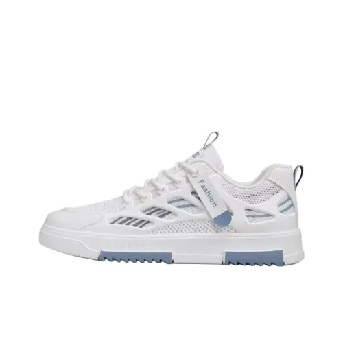 TAFN Низкий топ Скейтборд Кроссовки Мужские Белый Синий