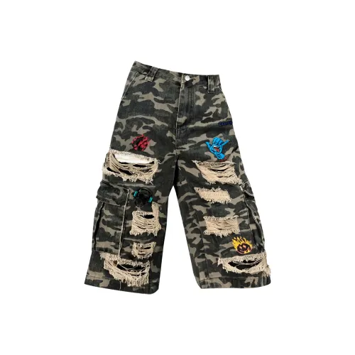 Qnxeey Унисекс Джинсовые Шорты