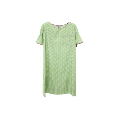 Xuan Liang 63933 Ароматический Зеленый [Не включено Шаль] Женские Ночные сорочки