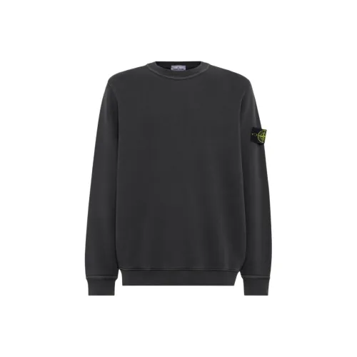 STONE ISLAND Толстовка Мужская Свинцово-Серый