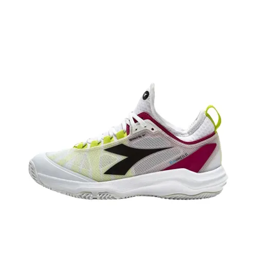 DIADORA SPEED BLUSHIELD FLY 4 Устойчивые к истиранию низкие беговые кроссовки для женщин белые