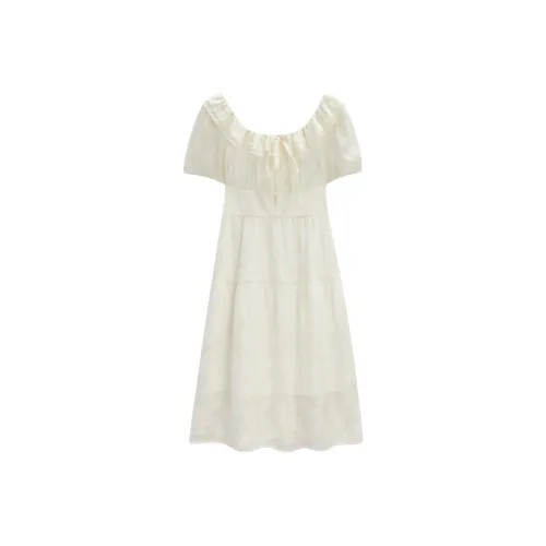 Love To Serve Короткий рукав Платье Женское