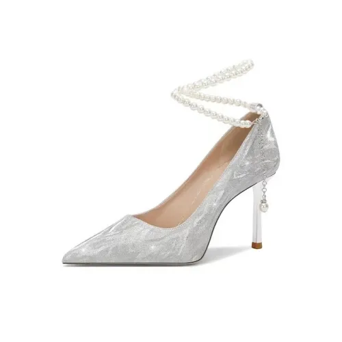 TAOLEI Узкий каблук высокий каблук 8 см женский